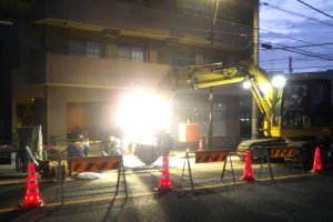 夜中にジャーン！とんでもない水道管工事のカッター音は、出してる張本人だってツライ