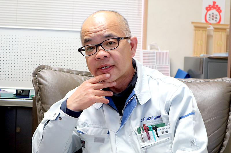 笠岡義明 / 株式会社福井組 常務取締役