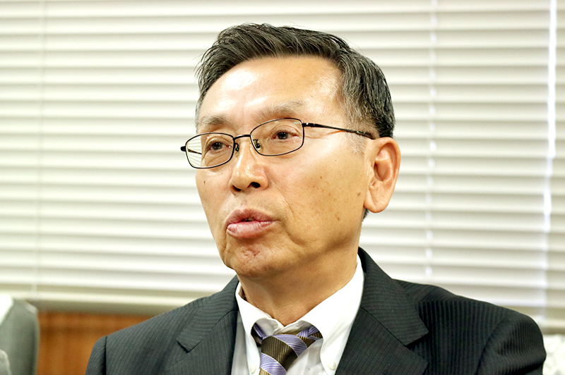 草地三陽・岡山県土木施工管理技士会長（アイサワ工業株式会社 専務取締役 土木本部 副本部長）