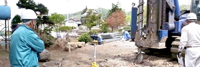 誰でも3分でわかる「H型PCパイル（H-PV工法）」の施工方法