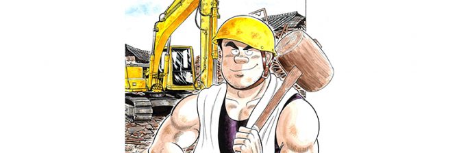 【マンガ】解体屋ゲン #1　プロローグ1 爆破解体