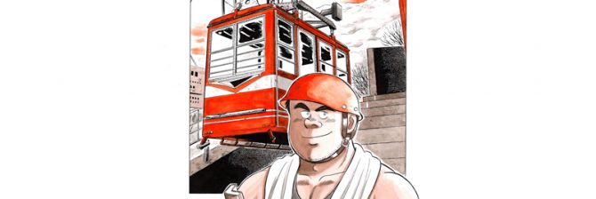 【マンガ】解体屋ゲン #8   第4話 最後の運転