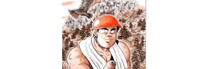 【マンガ】 解体屋ゲン #5　第1話 イヌワシの聖地