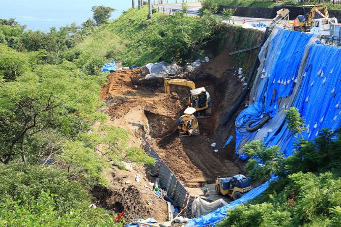 甘すぎる台風養生は自殺行為。 二次災害を防ぐための仮排水計画、強風対策