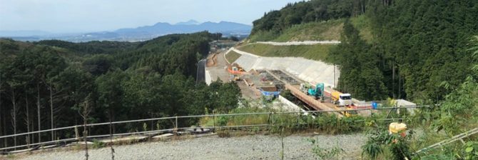 【現場レポ】熊本地震・復興のシンボル「国道57号北側復旧ルート」が着々と建設中！