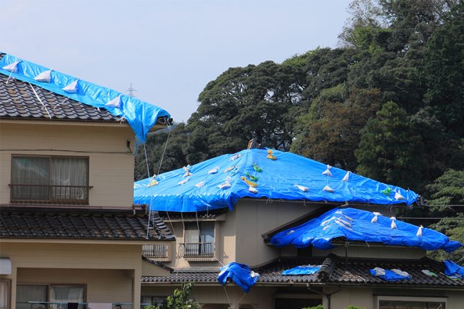 屋根養生の新提案！ 法面屋が教える「雨にも風にも負けないブルーシートの掛け方」とは？