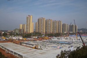 中国3000万人の「オンライン現場監督」たちが選んだ”重機界の神7″【武漢の病院建設現場】