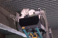 【鹿島】実工事に”耐火被覆吹付ロボット”を適用！「環境改善や生産性向上」を実現