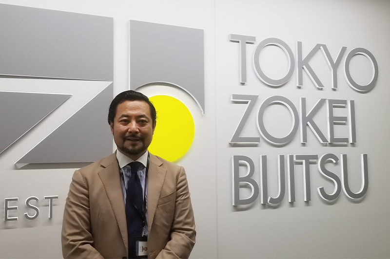 石森隆太郎氏(東京造形美術株式会社 代表取締役社長)