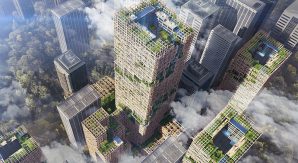 地上350mの”超高層木造建築物”は実現するか?【W350計画】