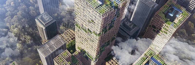 地上350mの”超高層木造建築物”は実現するか？【W350計画】