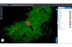 クラウドで3D点群データを自動解析する「スキャン・エックスクラウド」が始動