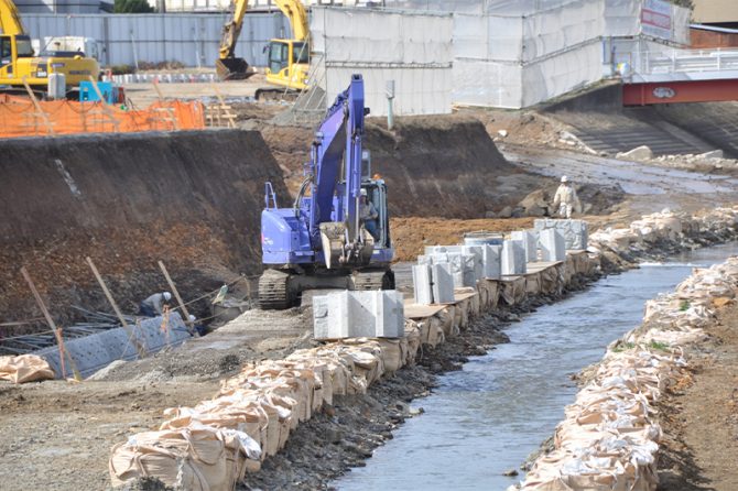 工事用道路のルート変更で、工期が1ヵ月短縮した話【豪雨災害の復興工事】