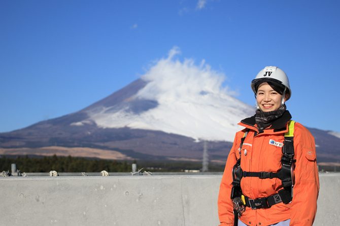 戸部 真世さん（JFEエンジニアリング株式会社社会インフラ本部橋梁事業部建設部第二工事室）