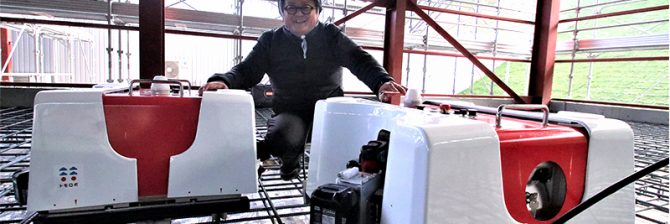 「鉄筋の結束は、もう職人がやる仕事じゃない」 香川発の建設ロボが、鉄筋職人の汗一粒の価値を高める