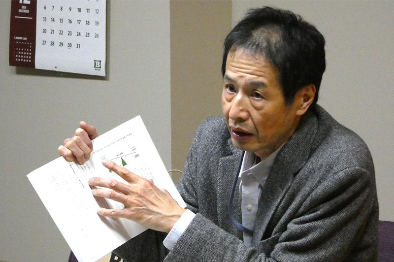 アールシーコアの社長室広報企画の吉田忠利氏