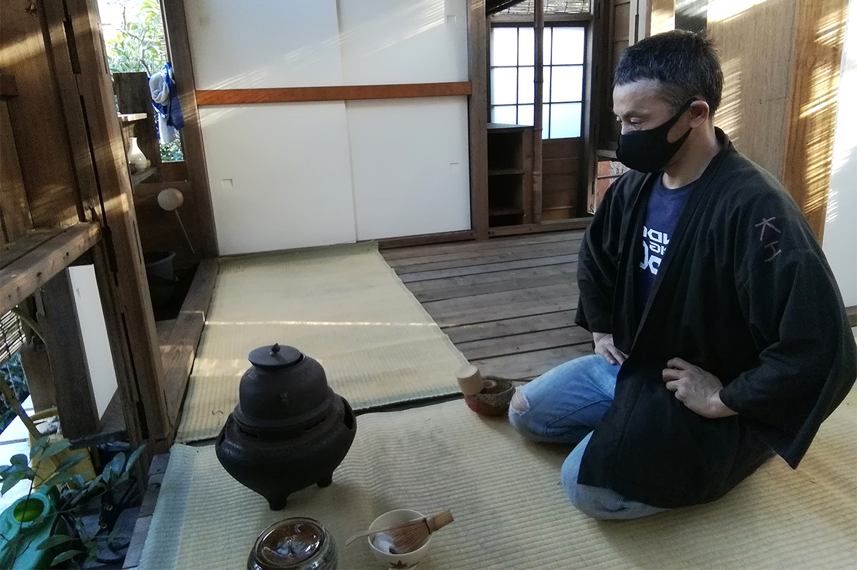茶室や数寄屋大工の心得もある相良氏