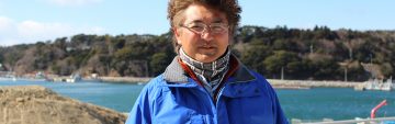 牡鹿半島で働く夘野 孝司さん