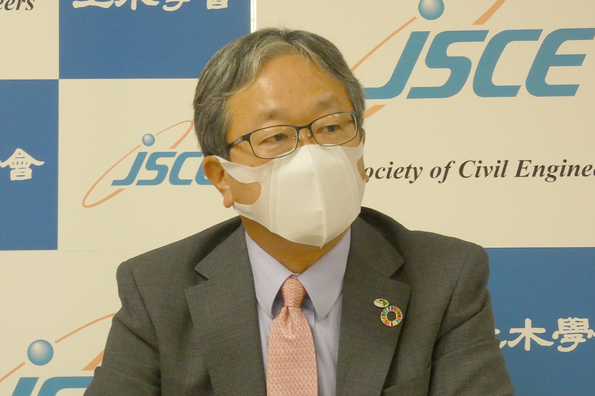 土木学会「今後の海外インフラ展開に向けた変革のあり方検討会」の森昌文委員長