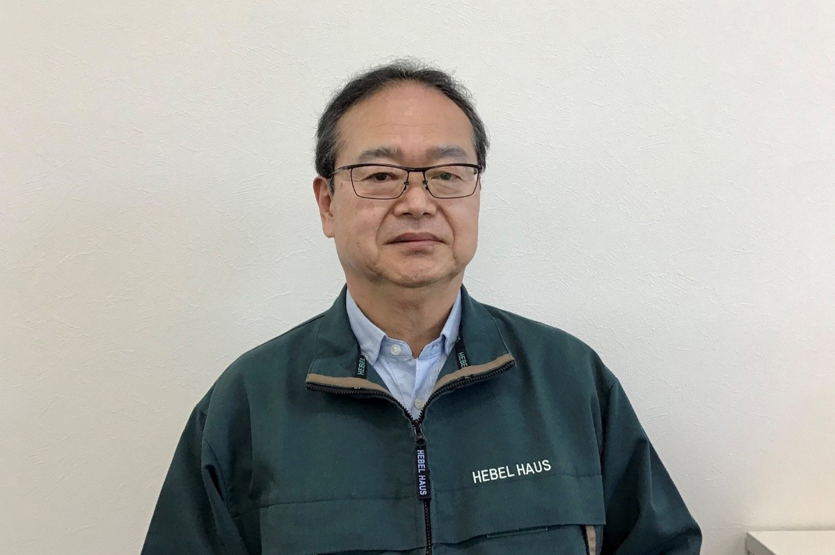 旭化成ホームズ株式会社施工本部の浜田稔氏