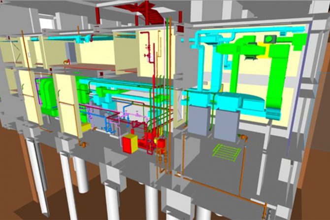 設備設計図まで含めたBIMファーストモデルを全現場へ展開 / 東急建設