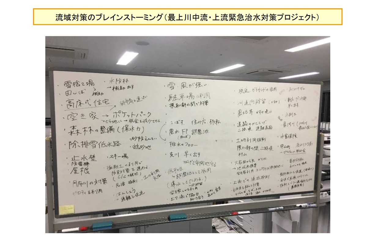 河川行政では異例のゼロベース思考を導入