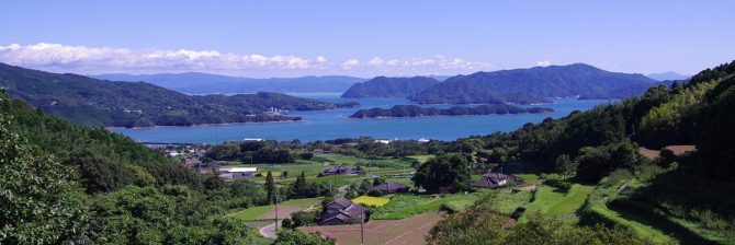【石積みのある風景】~天草棚底の棚田(熊本県天草市)~