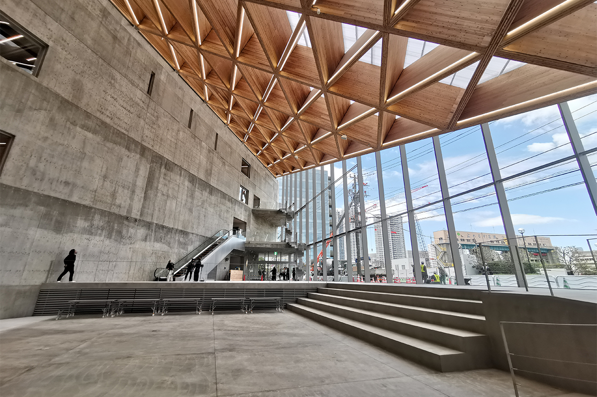 東急建設が施工した「ROOFLAG(ルーフラッグ)賃貸住宅未来展示場」の内観