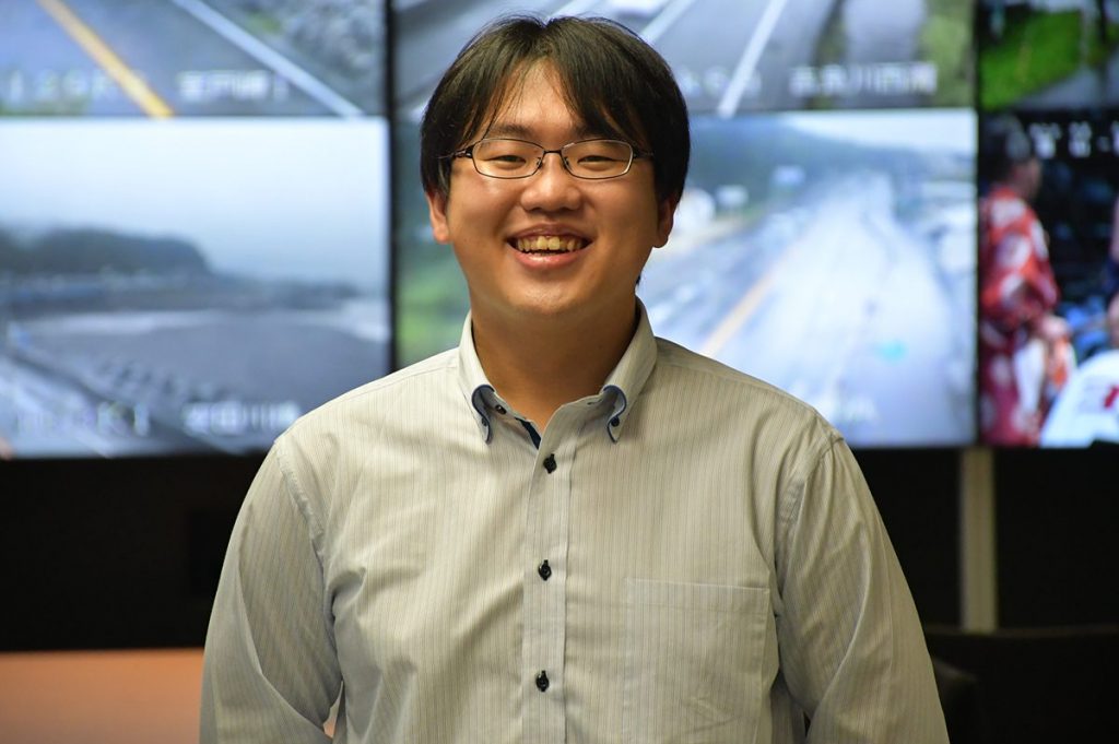 西内 佑輝大（にしうち ゆきひろ）さん　国土交通省 四国地方整備局 土佐国道事務所 高知国道維持出張所