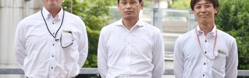 左から保坂さん、馬場さん、飯田さん