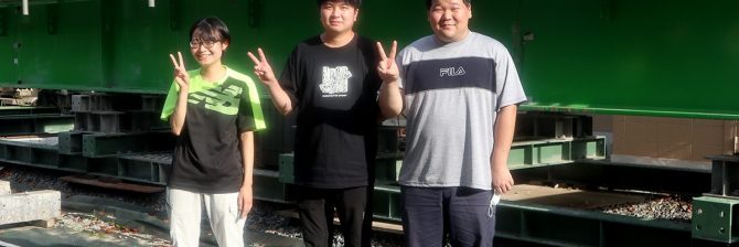 日大工学部で舗装を学ぶ学生に聞いた。”なぜ土木の世界を選んだのか？”