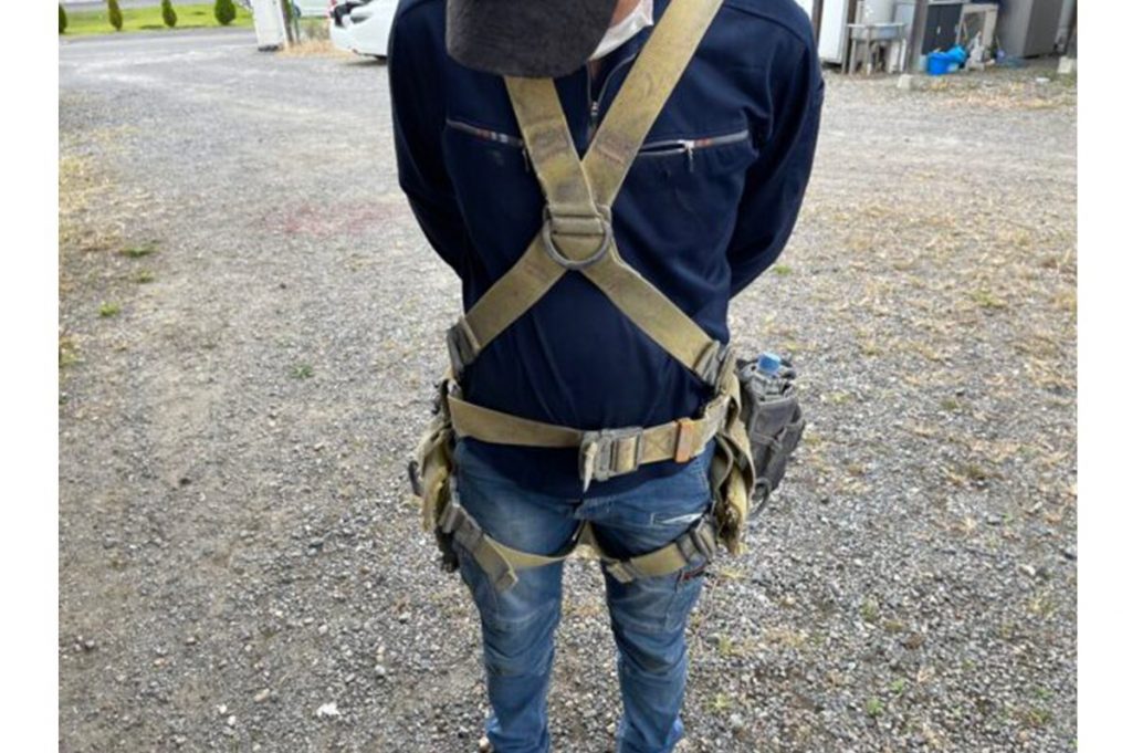 【実録】法面用フルハーネスの問題点