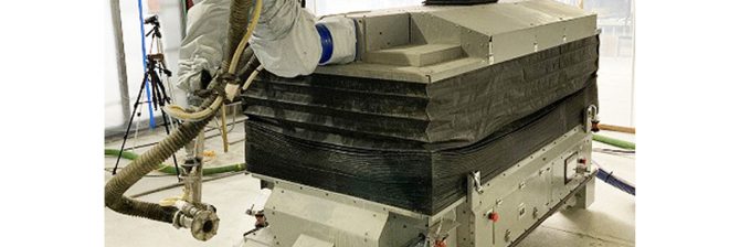 【大和ハウス工業】耐火被覆吹付作業のロボット開発で実用化に成功