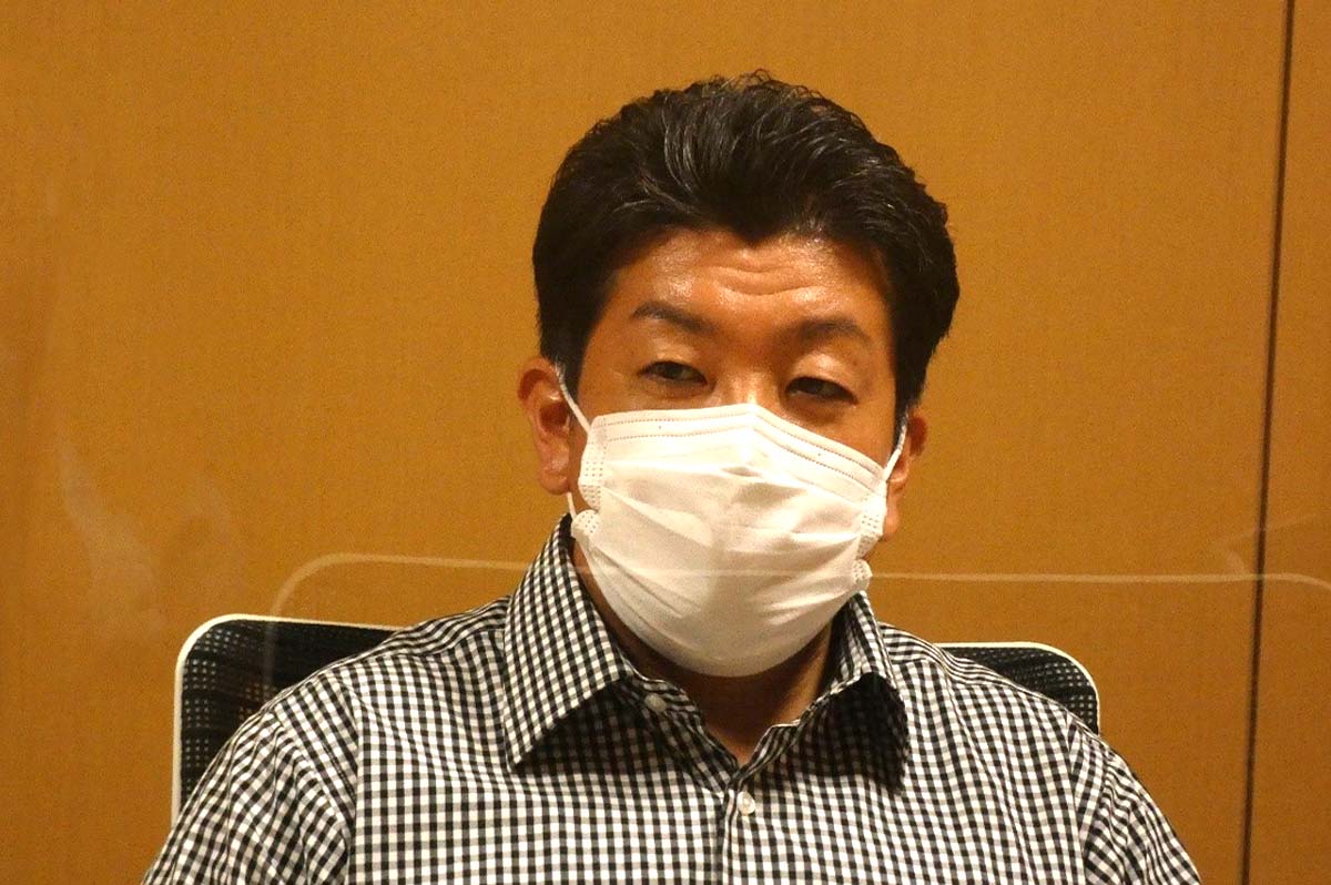 安藤ハザマ建設本部先端技術開発部の羽根田健建築技術開発グループ担当課長