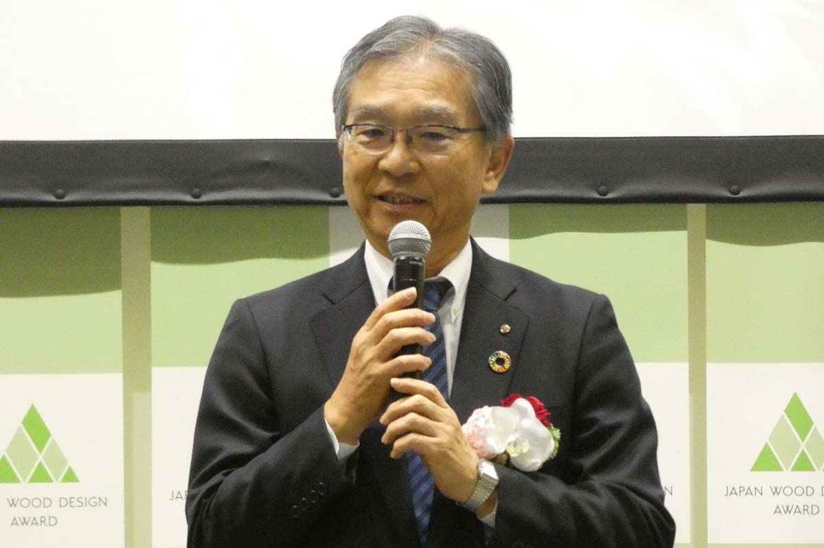 森林資源と地域経済の持続可能な好循環に強い意欲を燃やす竹中工務店の佐々木正人社長
