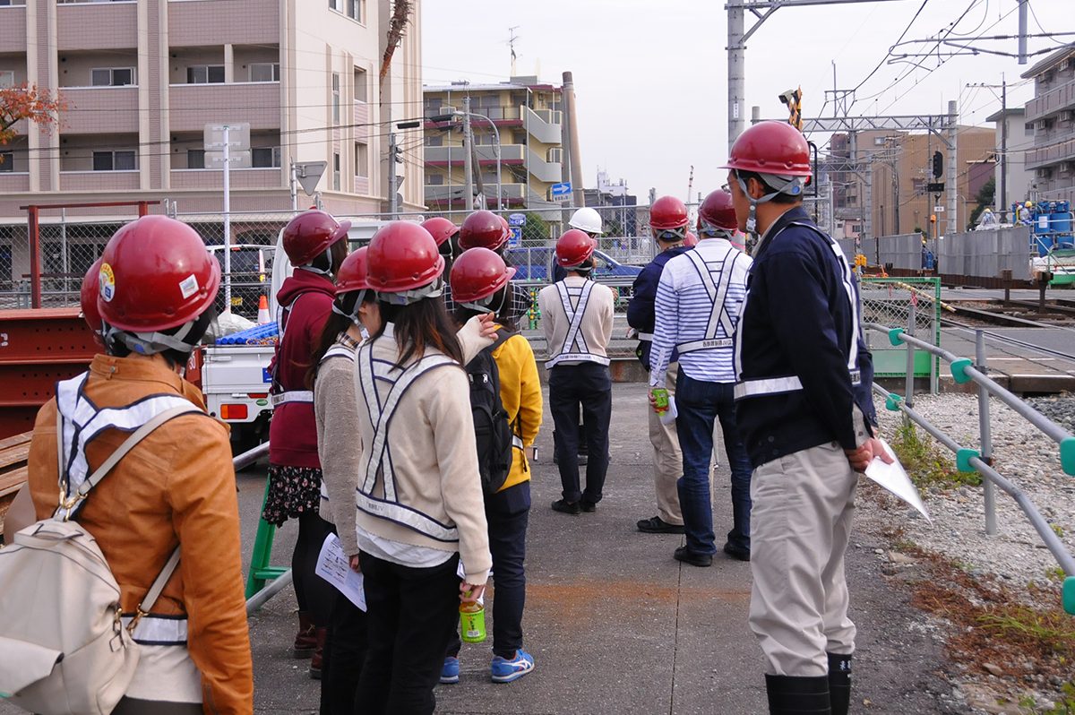 乙未の会として2016年度に実施した現場見学会