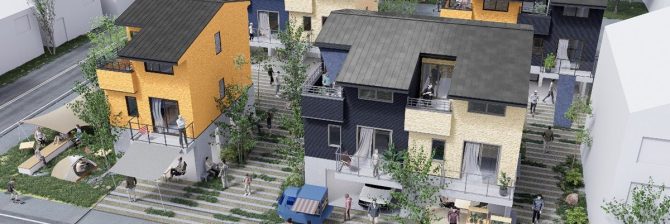 大東建託初のハイブリッド建築は、水害対策に特化した「フェーズフリー」な賃貸住宅