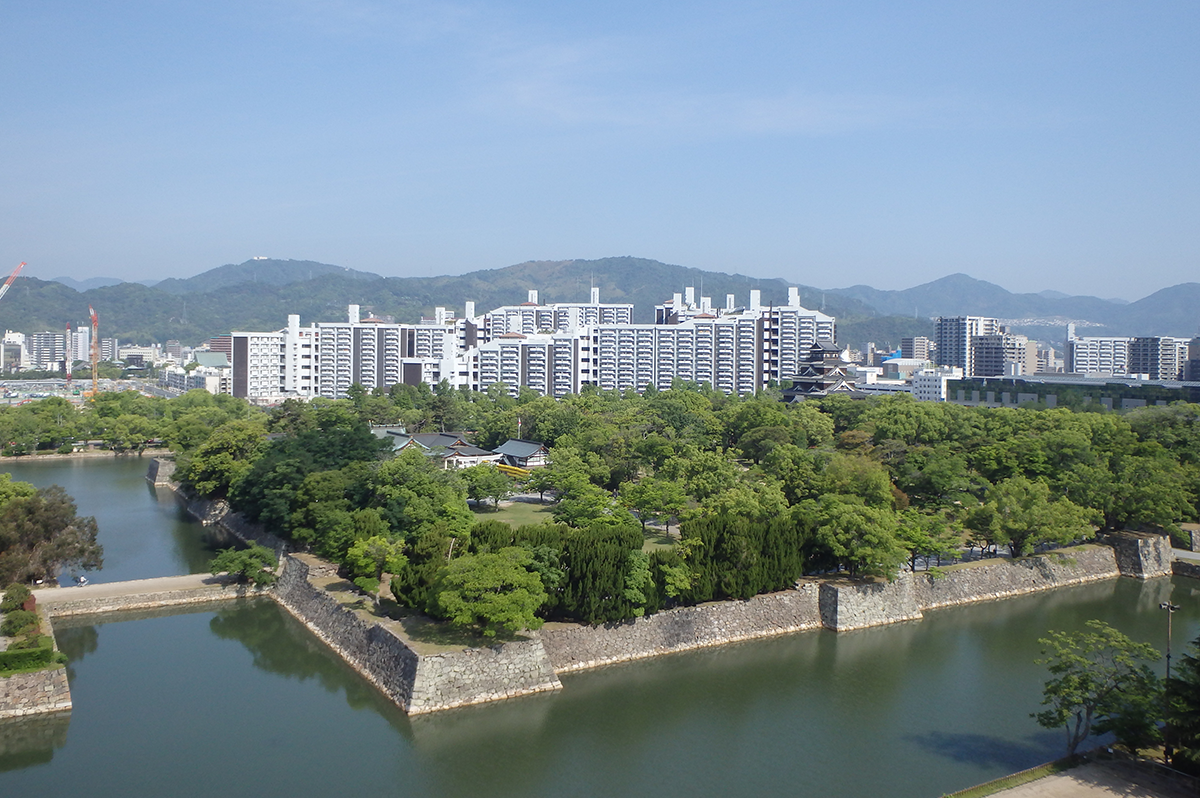 執務室からの景色
