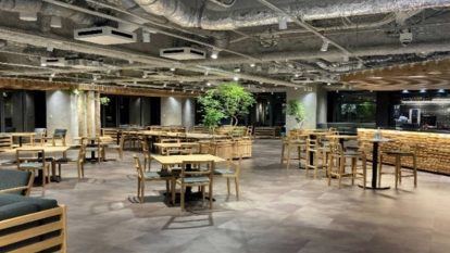施工の神様 | 三菱地所ホームが本社移転。国産材を活用し