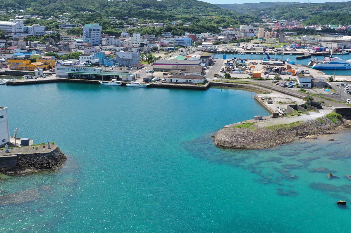 江戸期鹿児島の離島における築港技術を伝える赤尾木港の岸岐と築島（西部支部）