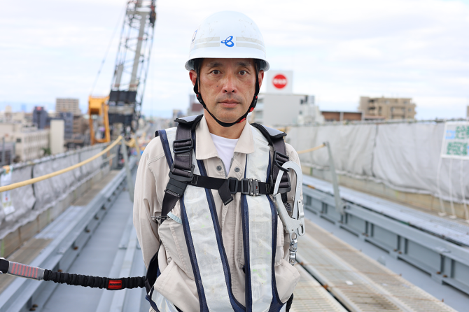 大池 岳人さん（阪神高速道路株式会社 管理本部大阪保全部改築・更新事業課長）