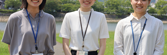 河川系の仕事は、とにかく「メッチャ楽しい」!?中国地方整備局の女性職員に聞いた
