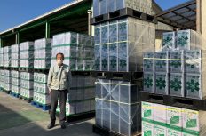 コンクリートにも季節商品？耐寒剤の生産・出荷が真っ盛り