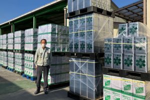 コンクリートにも季節商品？耐寒剤の生産・出荷が真っ盛り