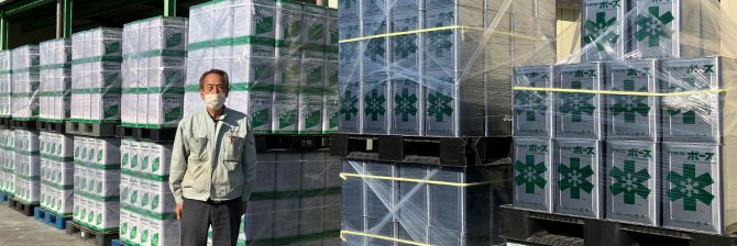 コンクリートにも季節商品？耐寒剤の生産・出荷が真っ盛り