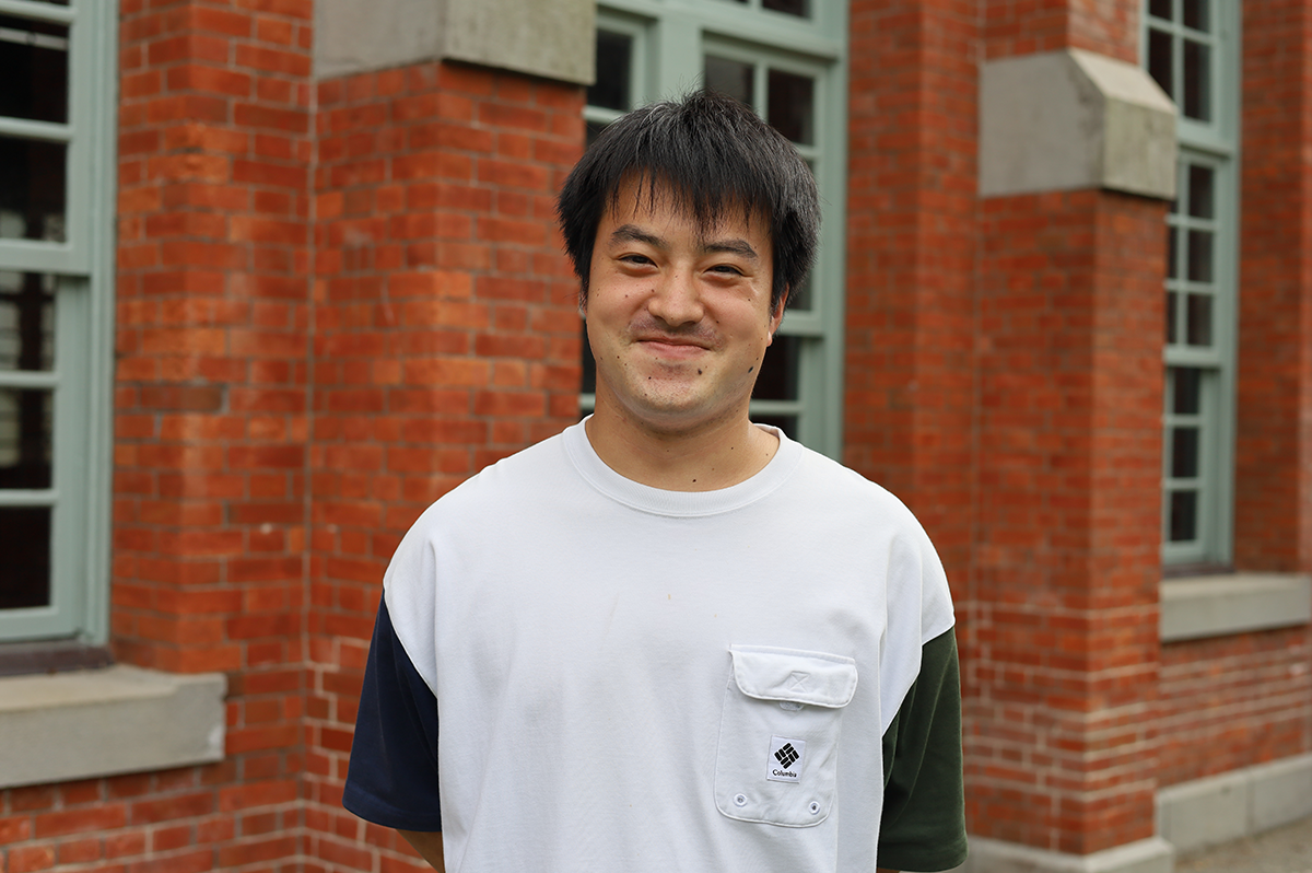 津田 拓海(つだ たくみ)さん M1:修士課程1年