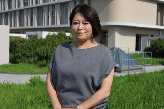 松永 千晶さん（公立大学法人 福岡女子大学 国際文理学部環境科学科 准教授）