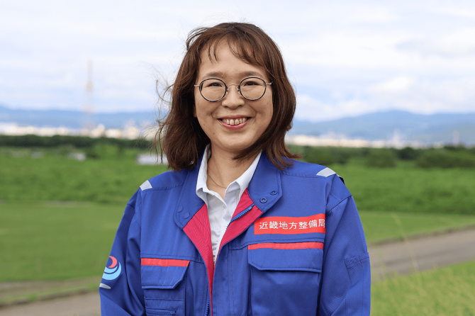 阪井 千寿子さん（近畿地方整備局 淀川河川事務所 施設管理課長）