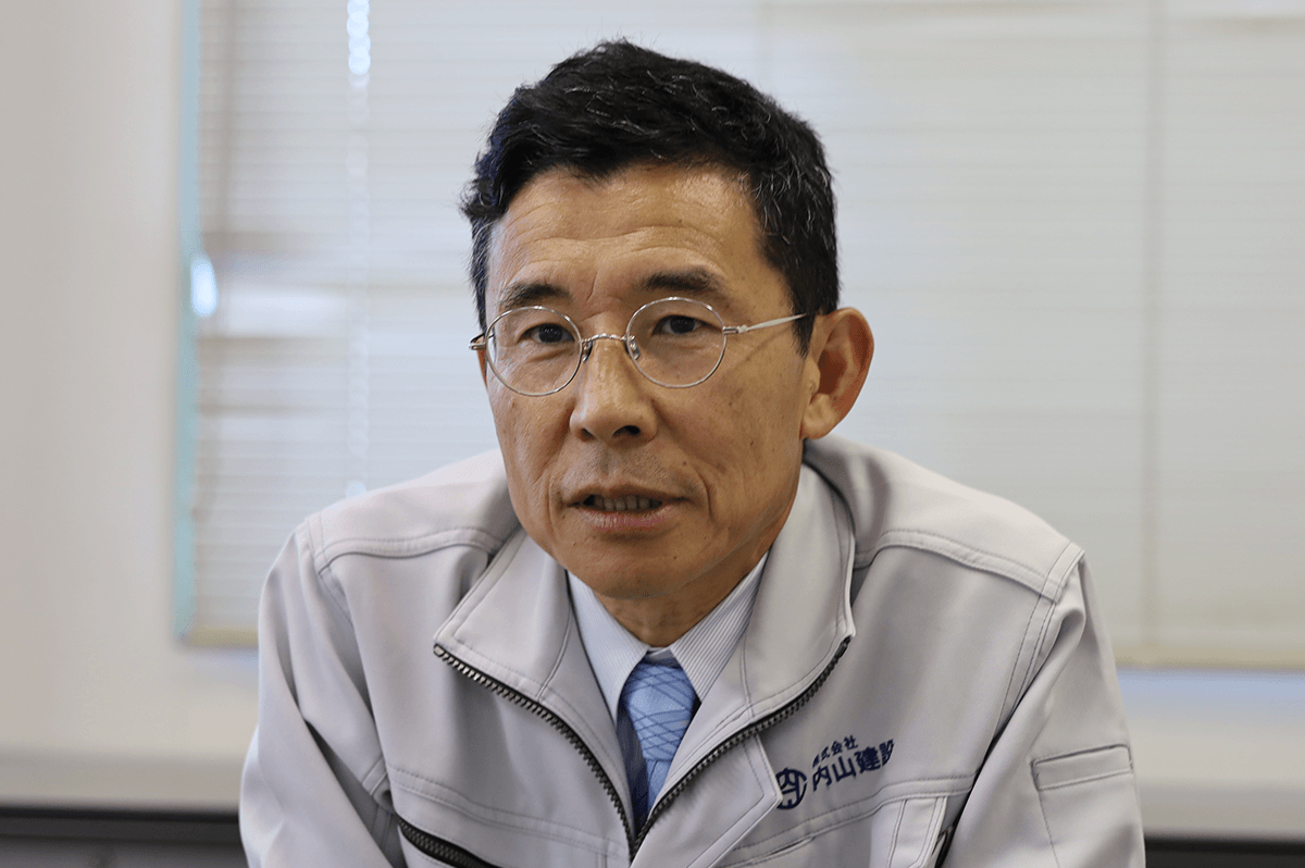 内山社長