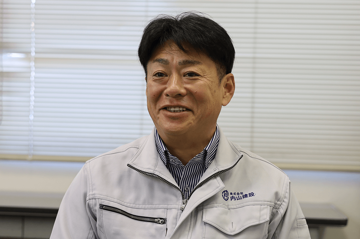 吉本 秀太郎さん（株式会社内山建設 建築部 次長）